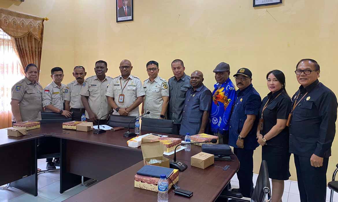 Kunjungan ke BAPENDA, Komisi B Fokus Pada Pendapatan Dari Deviden Saham PTFI