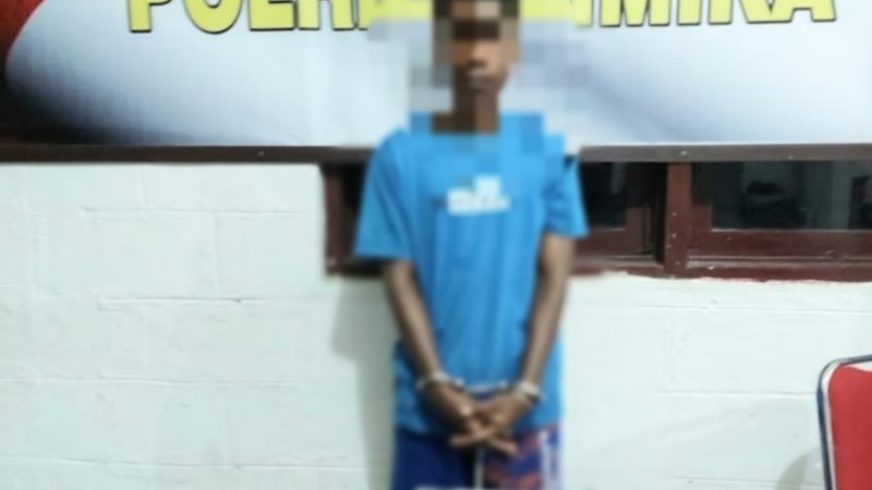 Miliki Narkotika Jenis Ganja Seorang Pria di Timika Ditangkap Polisi