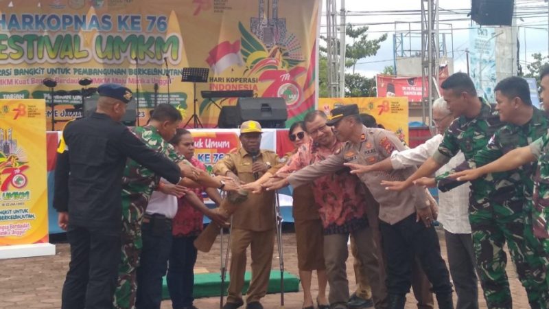 Festival UMKM Digelar, Pemkab Komitmen Dorong Pertumbuhan UMKM Mimika