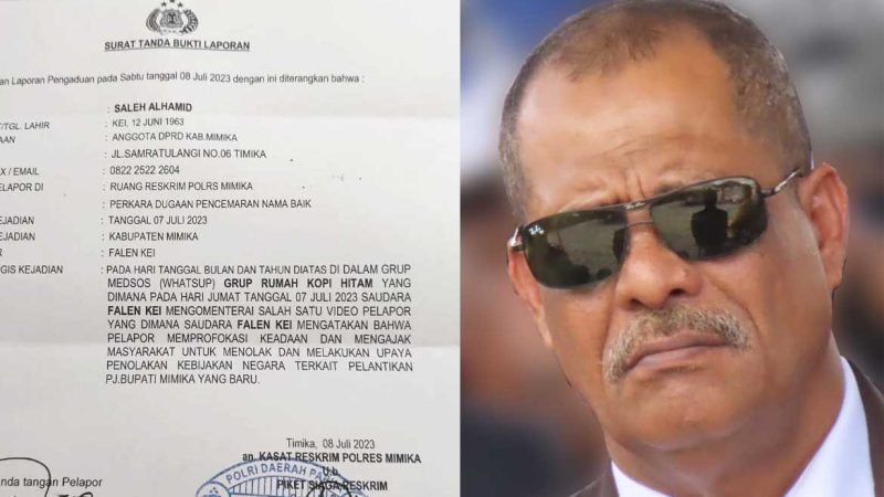 Pencemaran Nama Baik, Saleh Alhamid Laporkan VK ke Polisi