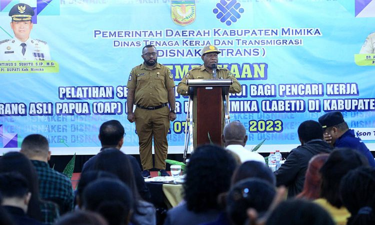 Pelatihan Sertifikasi Kompetensi Bagi Pencaker Orang Asli Papua dan Labeti