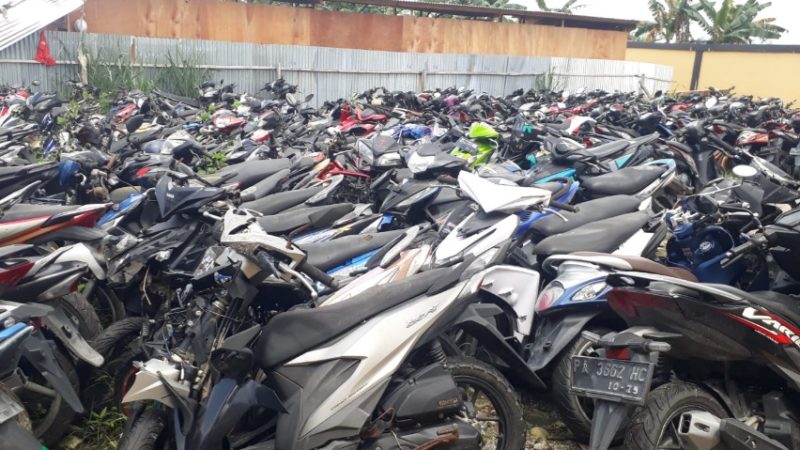 Warga yang Merasa Kendaraanya Pernah Ditilang Dipersilakan Segera Mengambil di Kantor Lantas Polres Mimika