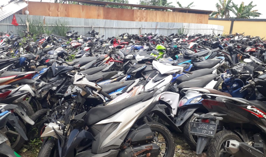 Warga yang Merasa Kendaraanya Pernah Ditilang Dipersilakan Segera Mengambil di Kantor Lantas Polres Mimika
