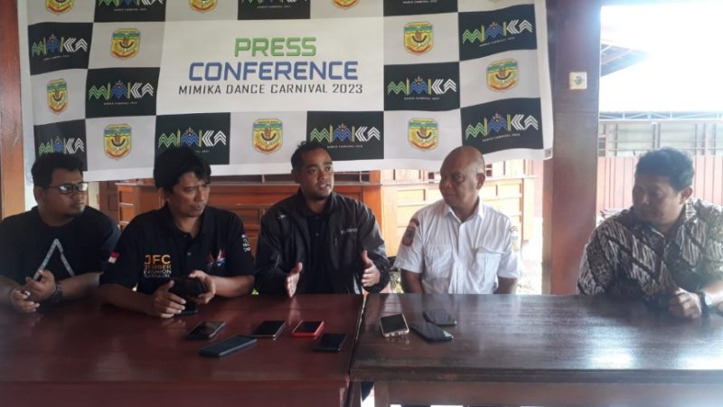 HUT ke 27 Kabupaten Mimika di Meriahkan Dengan Mimika Dance Carnival 2023