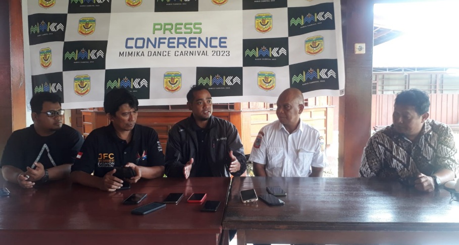 HUT ke 27 Kabupaten Mimika di Meriahkan Dengan Mimika Dance Carnival 2023
