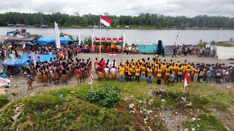 Libatkan Warga Poumako, DPC Partai Hanura Gelar Upacara HUT RI ke 78 Yang Berlangsung Meriah