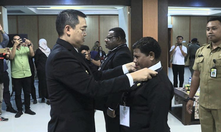  Pj Bupati Mimika Buka Kegiatan PKP dan PKA Angkatan IV dan V