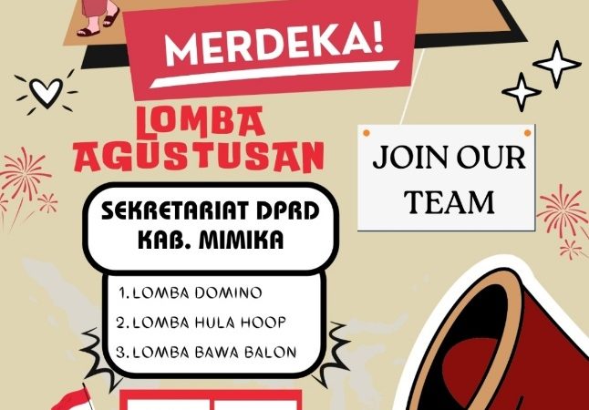 Meriahkan HUT RI ke-78, Setwan Adakan Perlombaan Antar Bagian