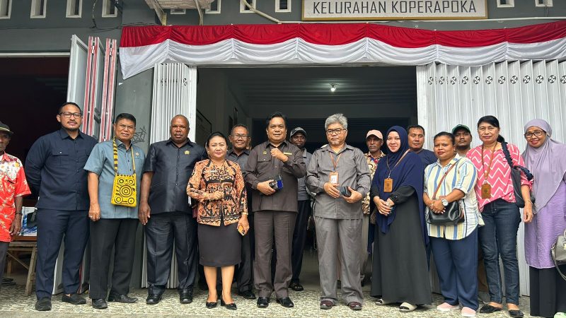 Kunjungi Kelurahan Koperapoka dan Otomona, Komisi A Mimika Terima Sejumla Masukan dari Warga