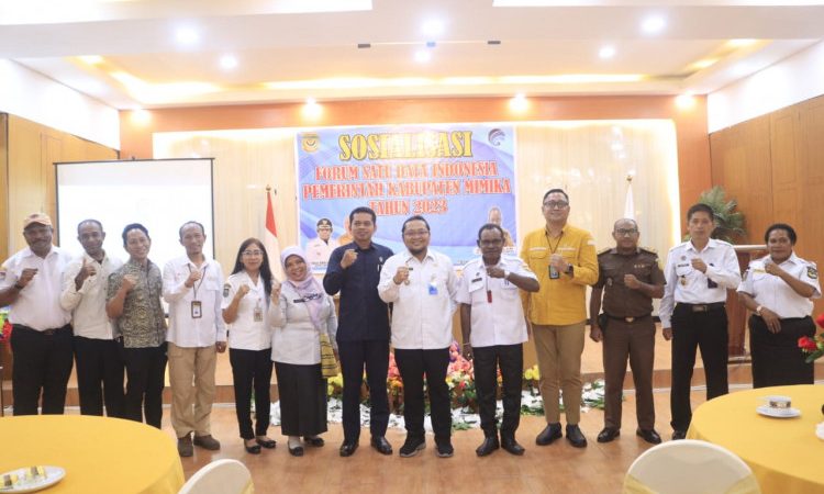 Diskominfo Mimika Gelar Sosialisasi Forum Satu Data Tahun 2023