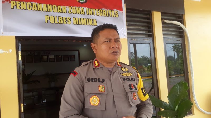 Warga Mimika Bisa Laporkan Kejadian di Masyarakat Lewat Call Center 110