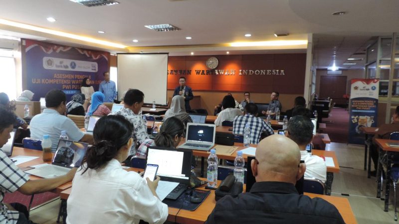 PWI Pusat Gelar Asesmen Psikotes Penguji UKW PWI
