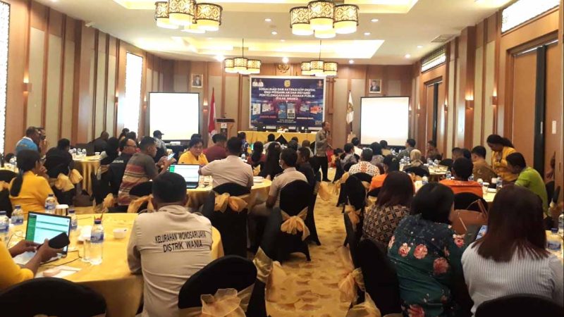 Disdukcapil Mimika Sosialisasikan KTP Digital bagi Perbankan dan Instansi Pelayanan Publik