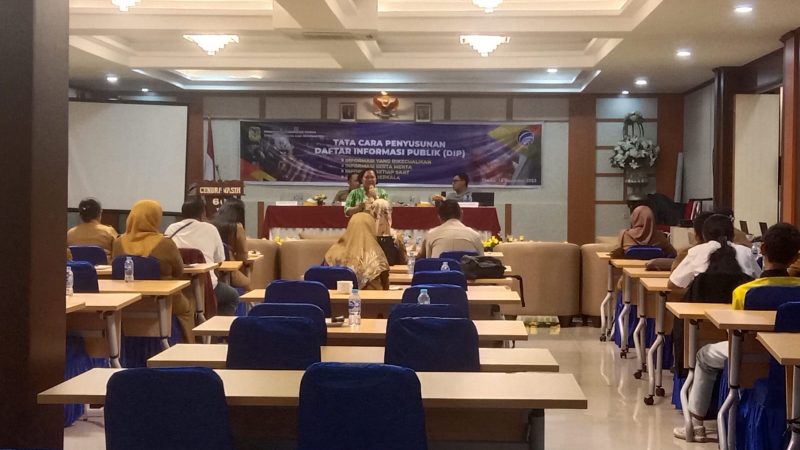 Diskominfo Mimika Gelar Kegiatan Tata Cara Penyusunan Daftar Informasi Publik