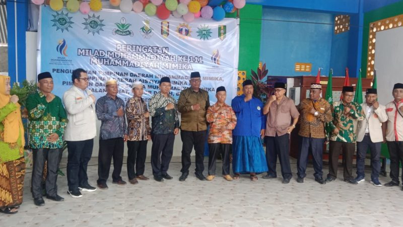 Wabup Jhon Rettob Hadiri Pengukuhan PD Muhammadiyah Mimika, Tahun Depan Universitas Muhammadiyah di Mimika Sudah Harus Ada