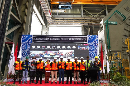 Pembukaan Bulan K3 Nasional 2024 Freeport Indonesia, ‘Keselamatan Kerja di Mulai dari Diri Saya’