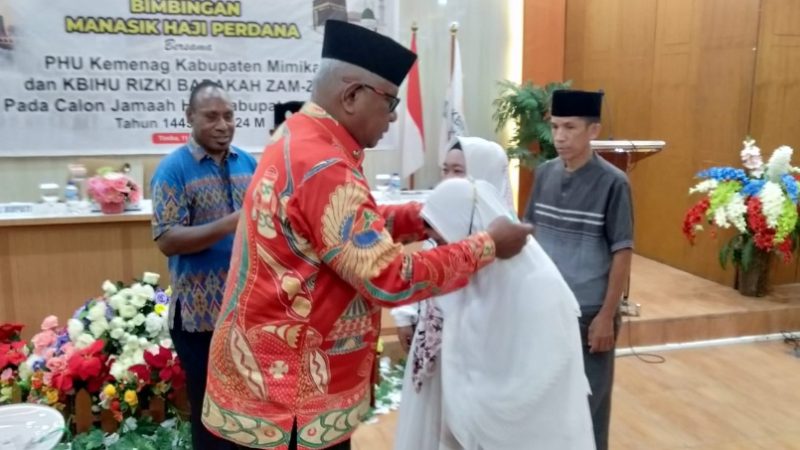 Wabup JR Buka Manasik Haji Perdana 2024