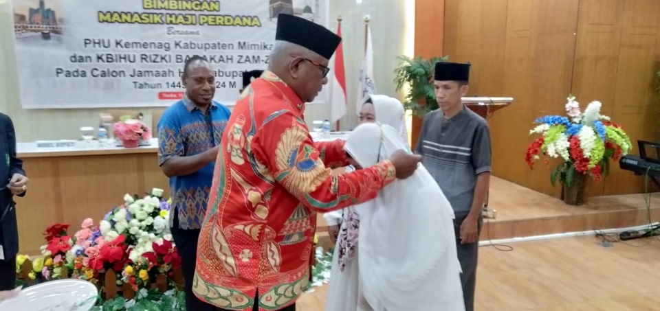 Wabup JR Buka Manasik Haji Perdana 2024