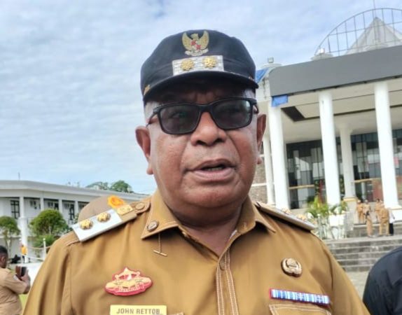 Bantah Pernyataan kepala BKAD, Wabup John Rettob : Realisasi Anggaran Tahun 2023 dibawah Tahun 2022 sebesar 88,9 persen