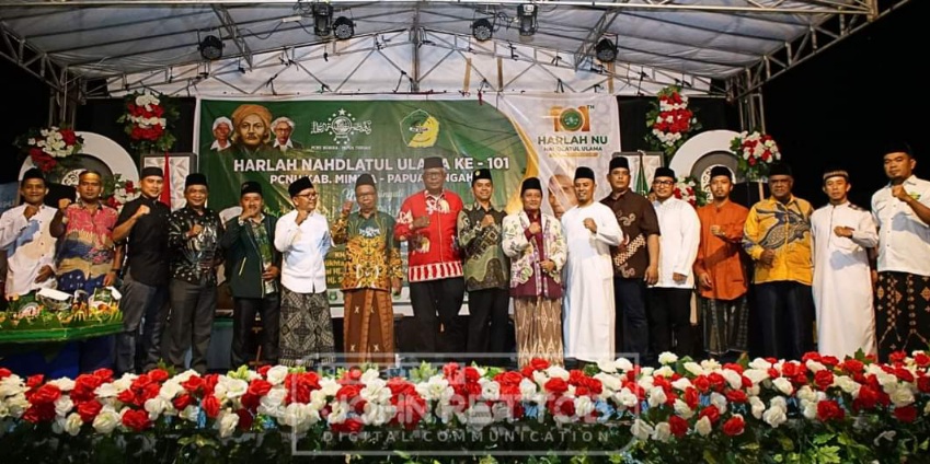 Wabup JR Harap Warga NU Jaga Persatuan Untuk Masa Depan Mimika Lebih Baik