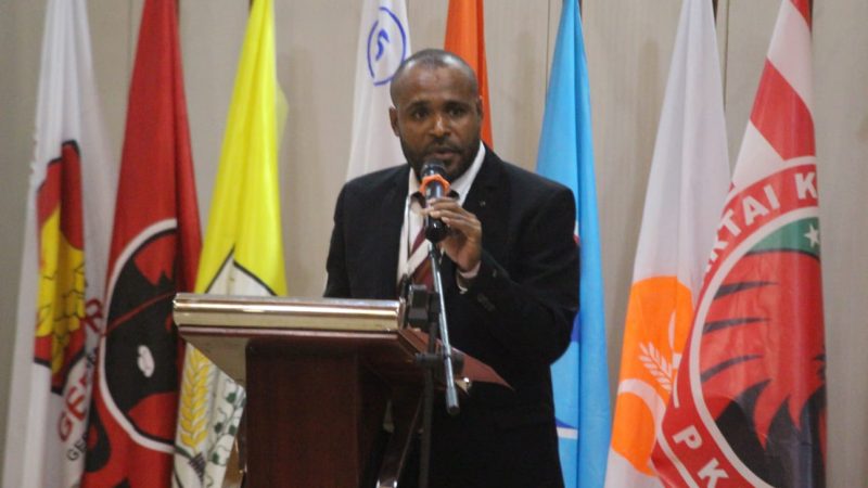 Ketua KPU Mimika Ancam PPD Yang Sengaja Perlambat Perhitungan suara