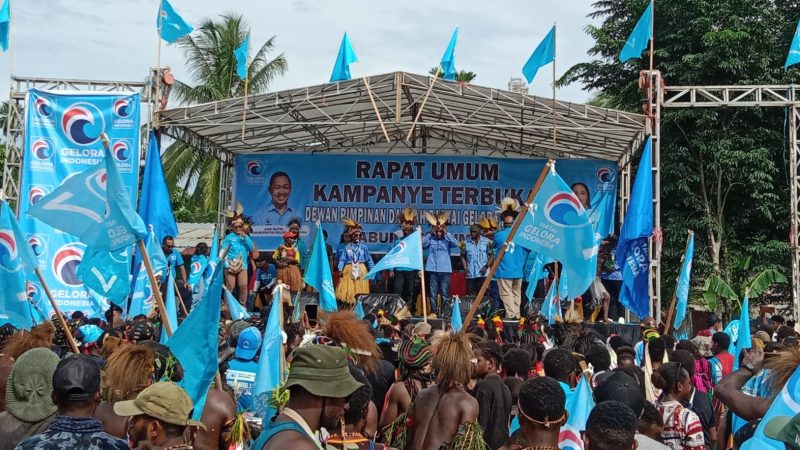 Kampanye Terbuka Partai Gelora, Maria Kotorok : Papua Butuh Perubahan