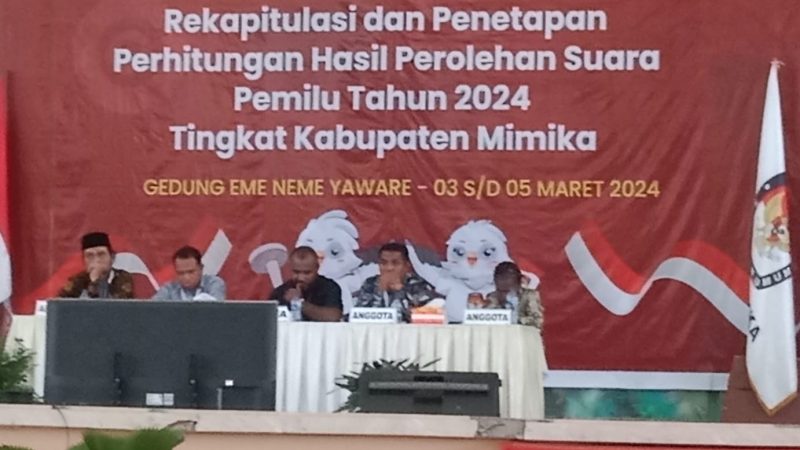 KPU Sahkan Pleno PPD Jita, Sejumlah Saksi Walk Out Tolak Hasil