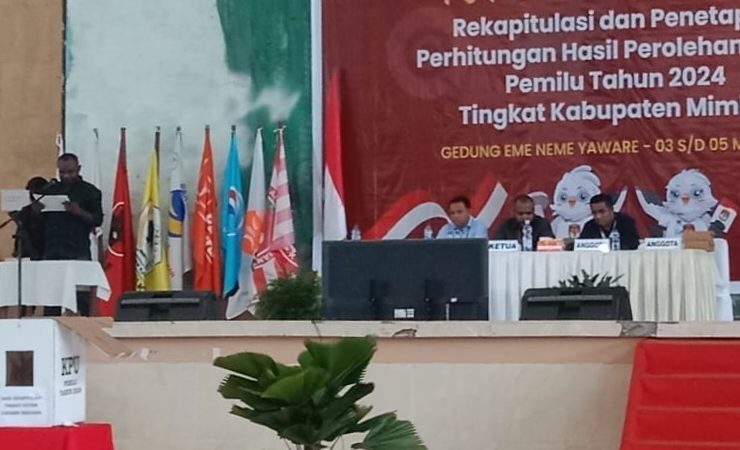 Caleg DPR RI Dari PAN Raih Suara 5.060 Suara, Golkar 2.880 Suara di Distrik Kwamki Narama