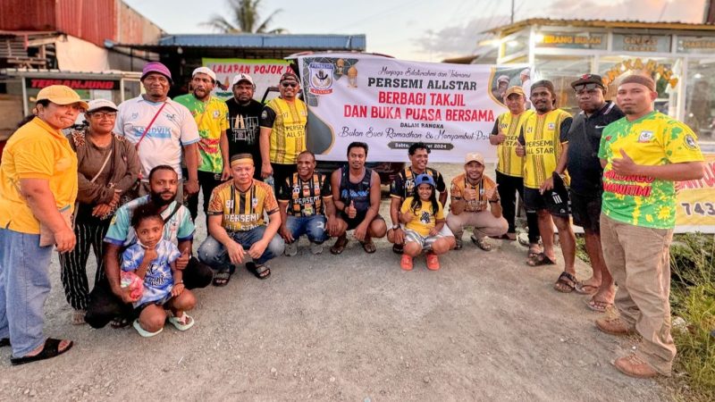 Bagi Takjil Dan Buka Puasa Bersama, Persemi Allstar Komitmen Jaga Silaturahmi Dan Aktif Giat Sosial Kemasyarakatan