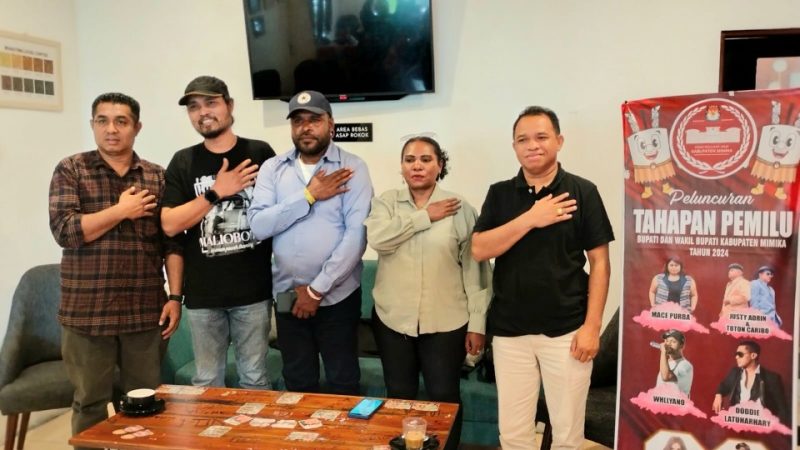 KPU Ajak Masyarakat Meriahkan Peluncuran dan Sukseskan Pilkada Mimika 2024