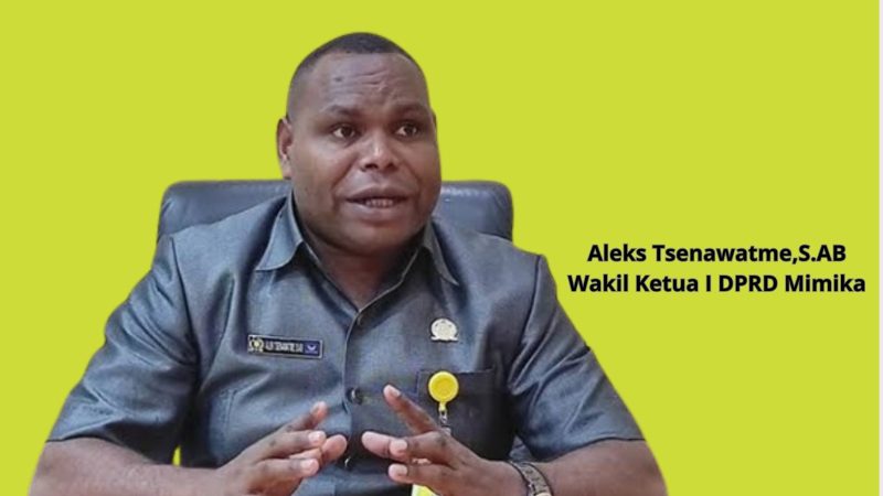Aleks Tsenawatme Pastikan Akhir Tahun 2024 ini, Lapter di Distrik Hoya Rampung