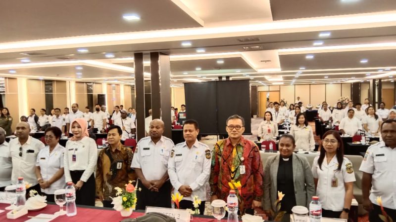 Dinas Perpustakaan & Kearsipan Daerah Mimika Gelar Bimtek Aplikasi Srikandi