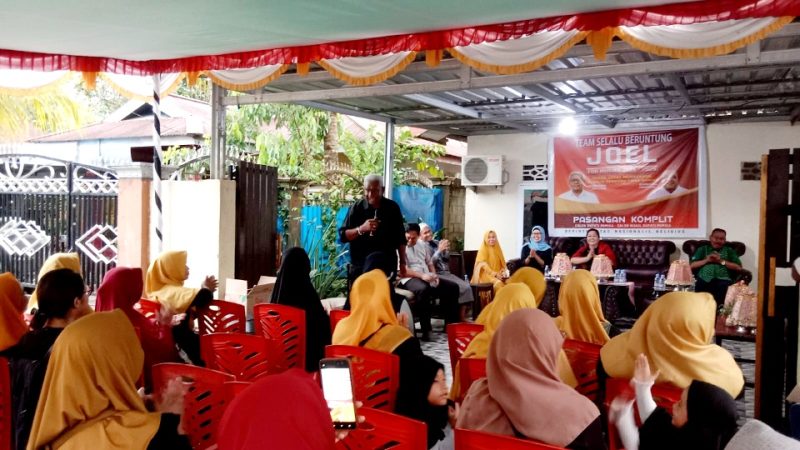 Dukungan Terus Mengalir,  Posko Team Selalu Beruntung For JOEL Diresmikan