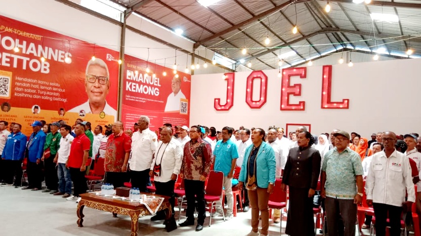 Tim Kampanye Koalisi Rakyat Bersatu Paslon JOEL Dilantik