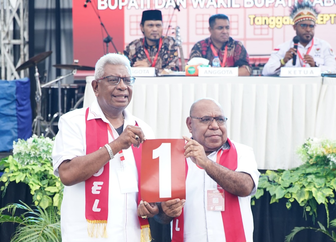Halo Warga Mimika, Ingat Paslon JOEL Nomor Urut 1, Satu Untuk Semua 
