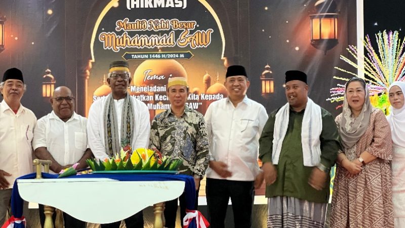 JOEL Hadiri Maulid Nabi 1446 H, Ketua MUI Mimika: Ini Toleransi Betul-betul