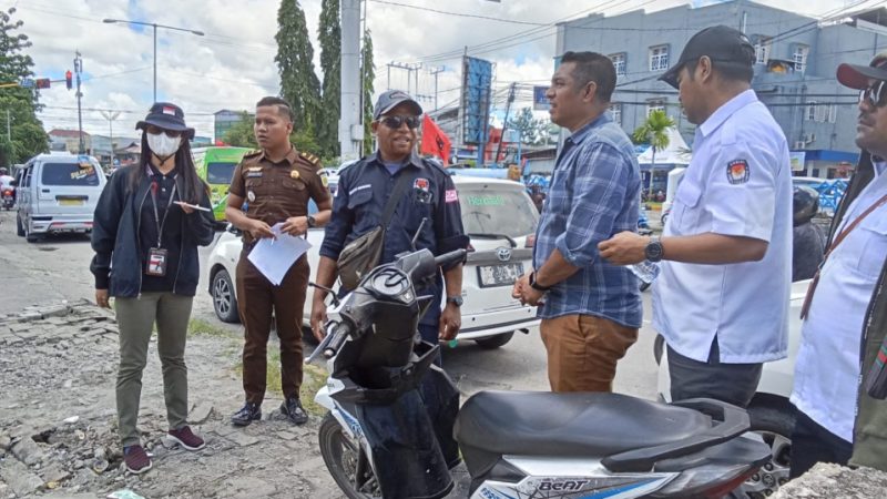 KPU Mimika Monitoring TPS di Kelurahan Dingo Narama