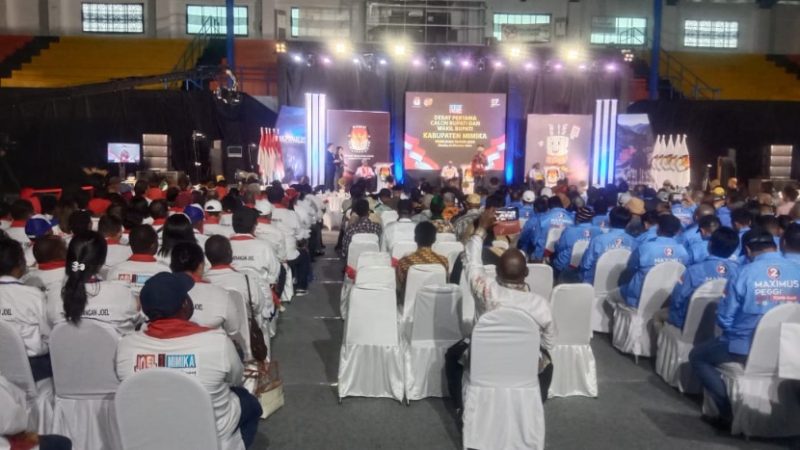 KPU Mimika Gelar Debat Perdana Cabub dan Cawabup