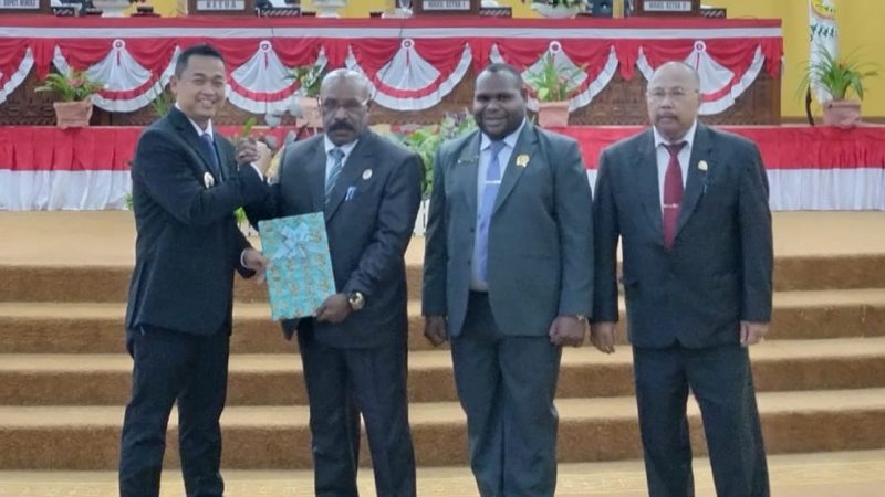 Gelar Paripurna Raperda Non APBD, Pj Bupati : Empat diantaranya Adalah Perda Inisiatif Dewan