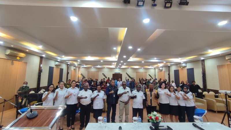 Dinsos Mimika Gelar Sosialisasi LK3
