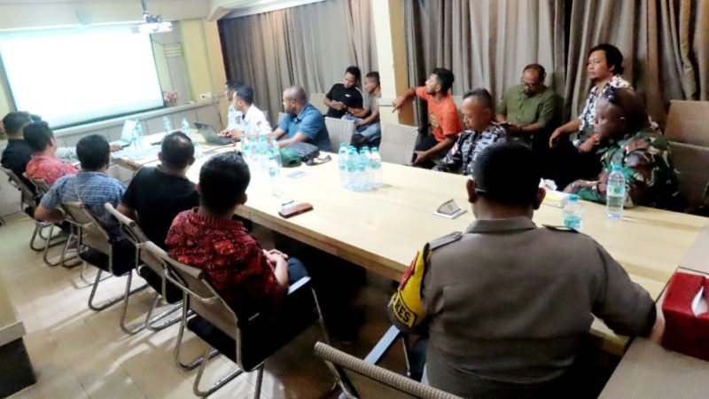 Rakor Distribusi Logistik, Ketua KPU Mimika : Pendistribusian Mulai 23 Hingga 26 November