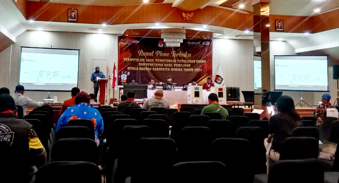 JOEL Unggul di Distrik Mimika Barat