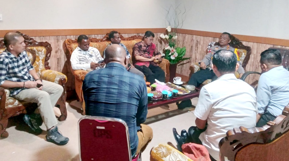 DPRD Mimika Apresiasi Langkah Polres Jaga Kamtibmas Jelang Nataru 