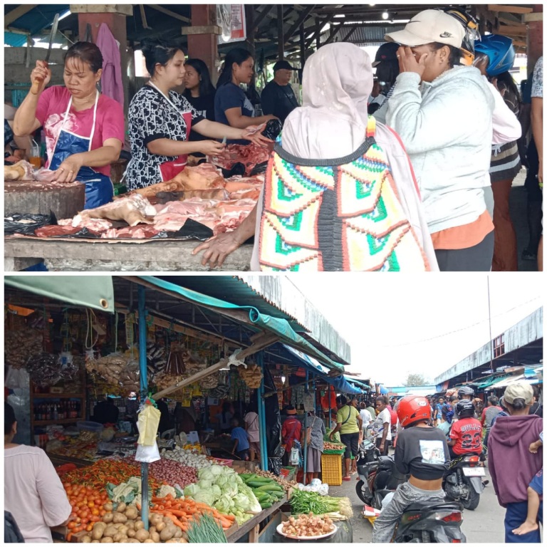 Harga Cabai Cukup Pedas di Pasar Sentral Timika, Intip Juga Harga B2