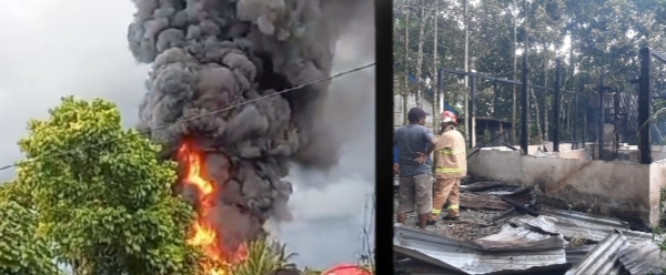 Hari Ini Ada Dua Peristiwa Kebakaran di Timika    
