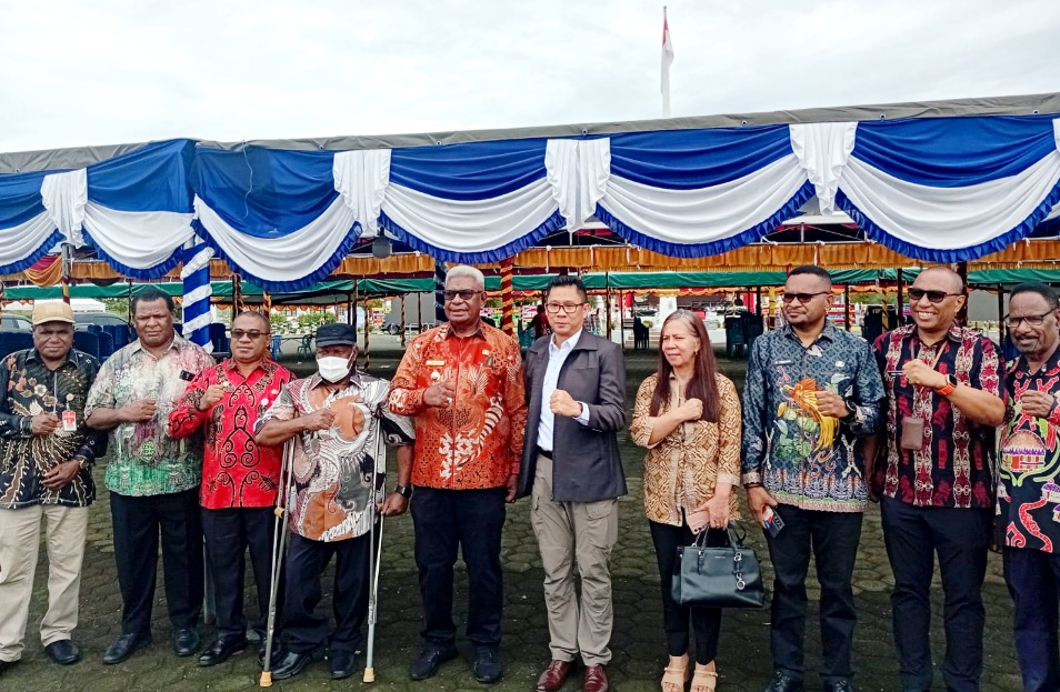Apel Perpisahan dengan Mantan Pj Bupati, Yonathan Ajak Seluruh Pihak Dukung Pemerintahan Rettob – Kemong