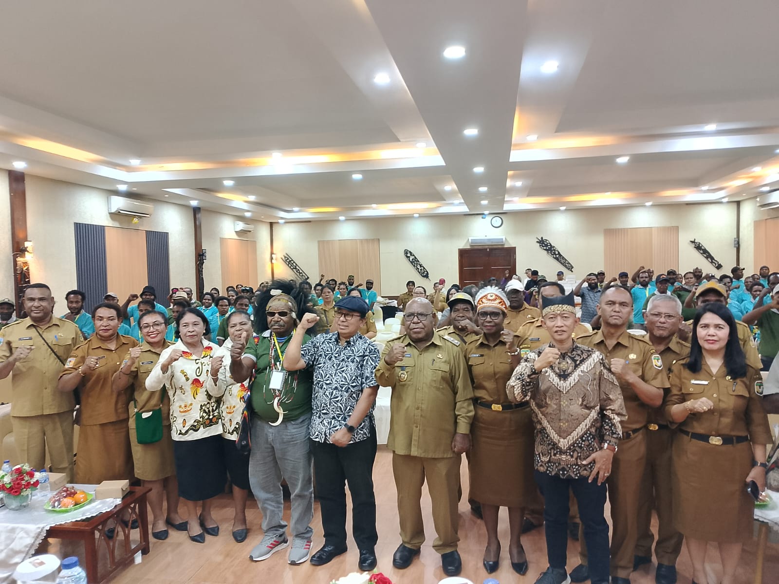 Lestarikan Budaya Suku Amungme, Disparbudpora Gelar Lomba Kerajinan Tangan