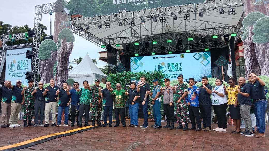 Expo Enviromental Exhibition 2025, PTFI Ajak Warga Kurangi Sampah Plastik 