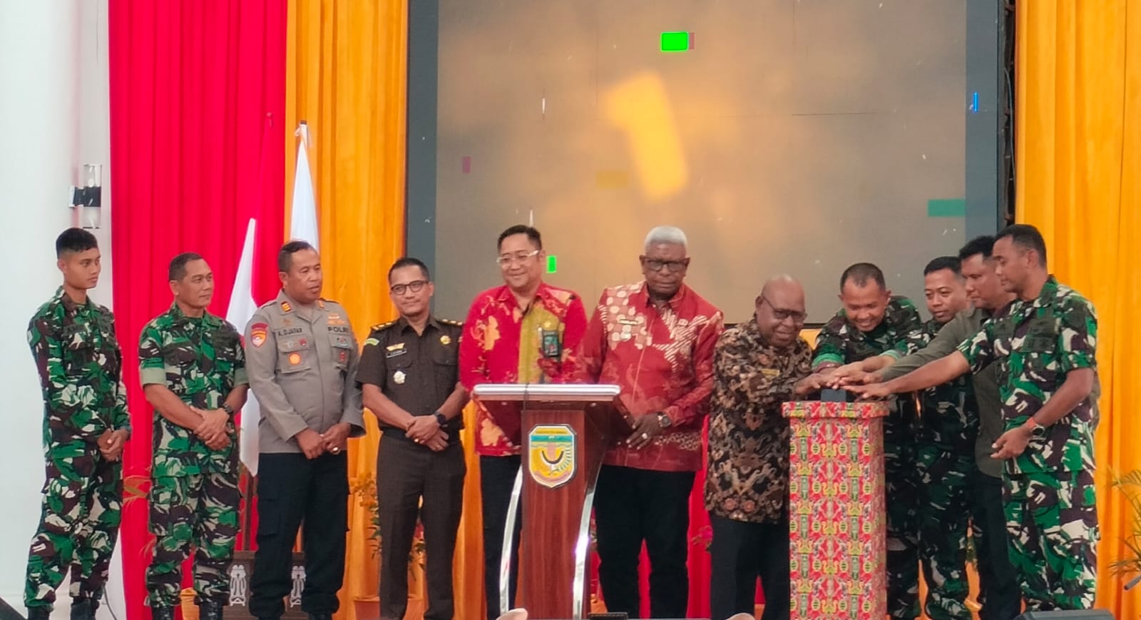 Launching Aplikasi Mimika Center, Pemkab Mimika Wujudkan Pelayanan Masyarakat Secara Maksimal
