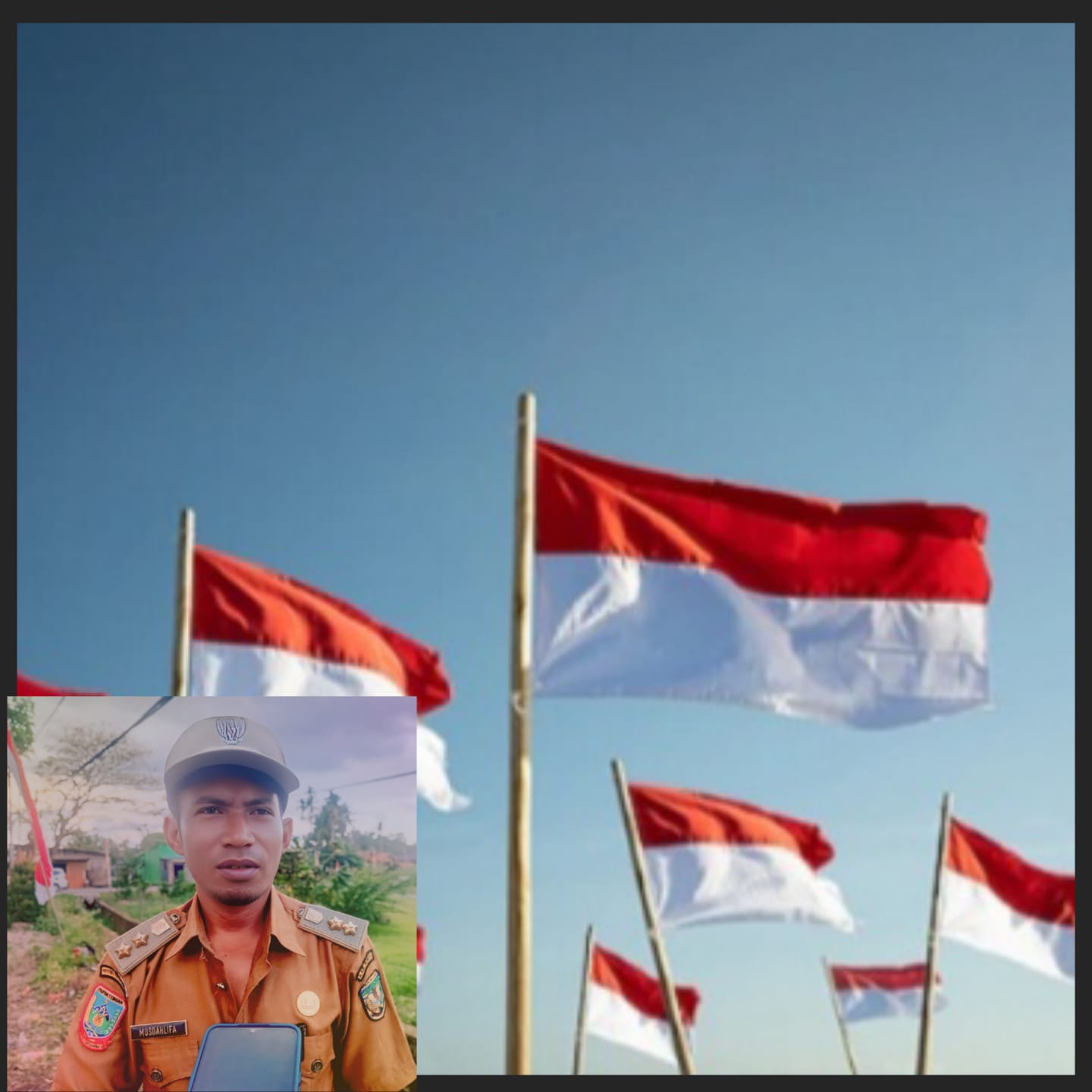Semarakkan HUT ke-80 RI, Warga dan Pengusaha di Kelurahan Kamoro Jaya Diimbau Pasang Bendera Merah Putih